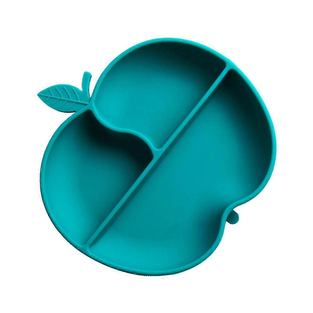 Baby Tableware Integrated Modeling Plate Grid Design Feeding Plate 1Pcs