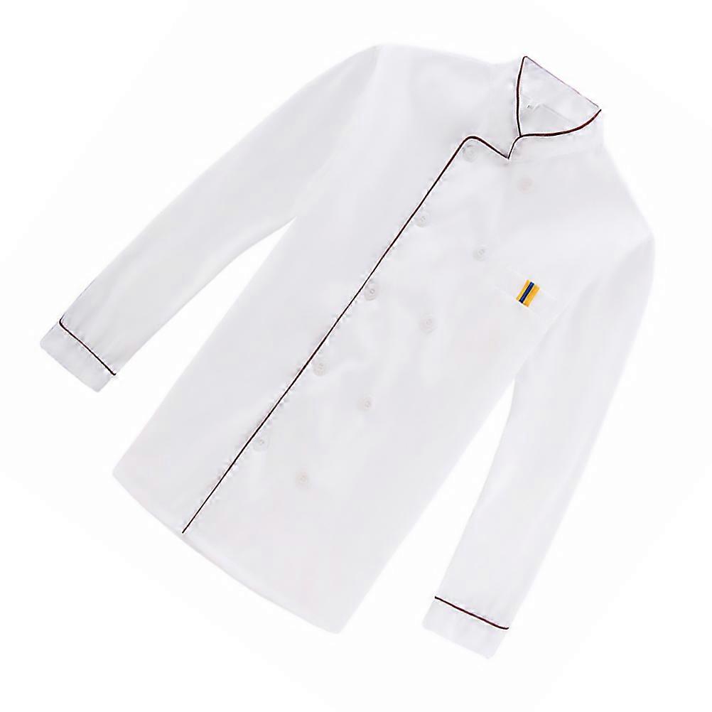 Catering Jackets Long Sleeve Chef Clothes Anti-Splash