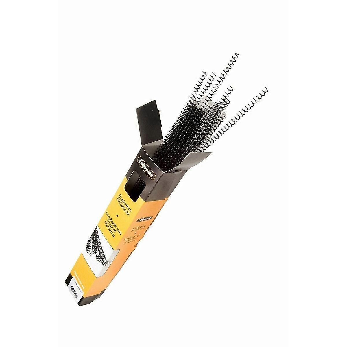 Spirals Fellowes 5110401 100 Units Black Metal Ø 12 mm