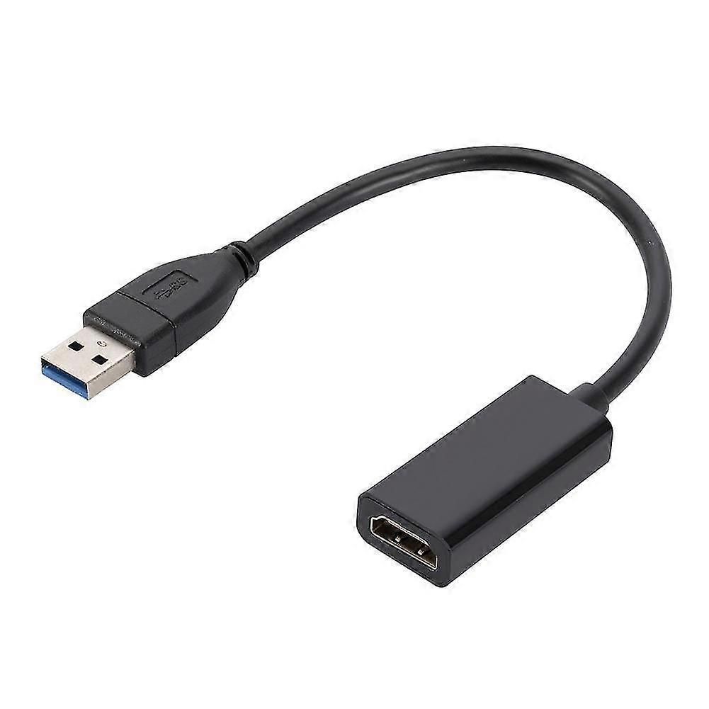 USB 3.0 to HDMI-compatible Adapter HD 1080P USB to HDMI Converter Thunderbolt  External Audio Video 