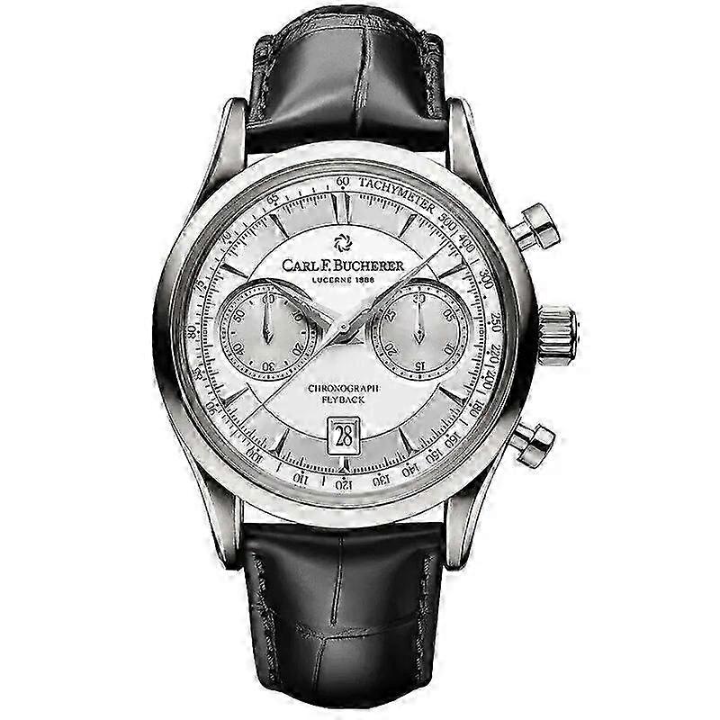 2025 New Carl F. Bucherer Watch Malilong Series Multifunctional Chronograph Top Leather Strap Quartz Men's Watch AAA Clock