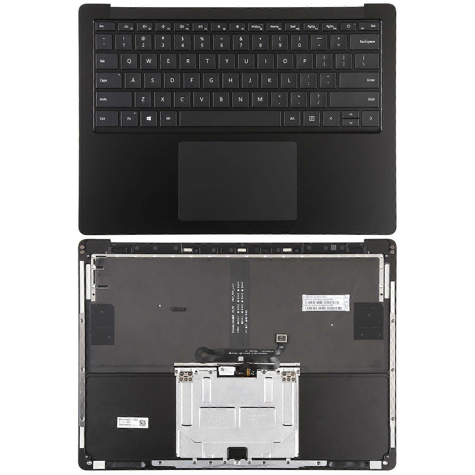 For Microsoft Surface Laptop 3 / 4 13.5 US Keyboard with C Shell / Touch Board