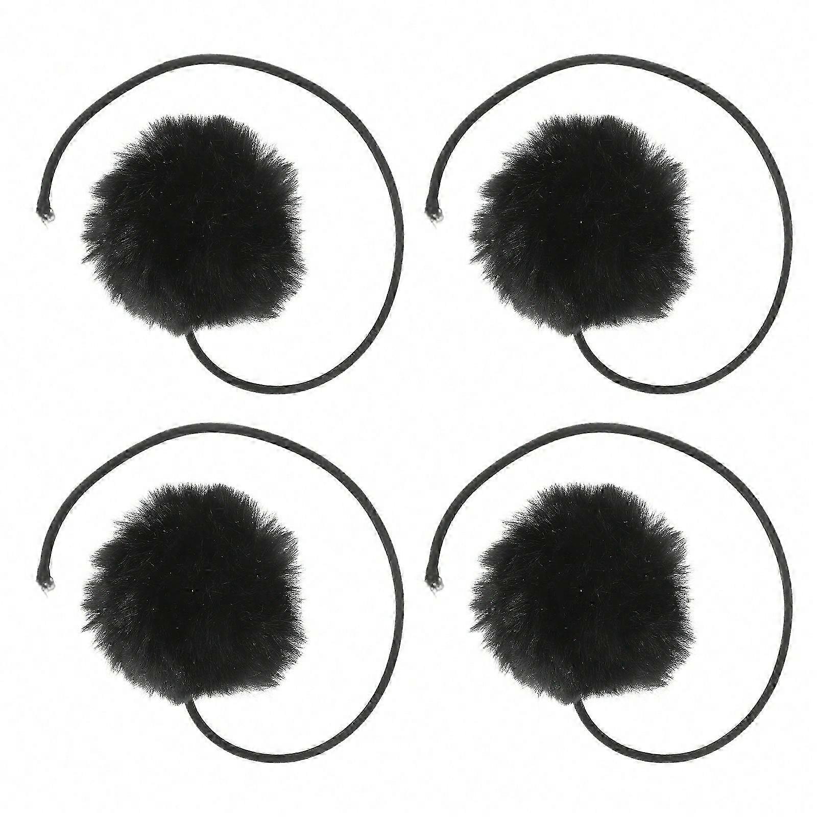 4pcs Cat Trees Hangings Ball Toy with Bells Replaceable Cat Toy Ball for Scratching Post Interactive Cat Balls Toys