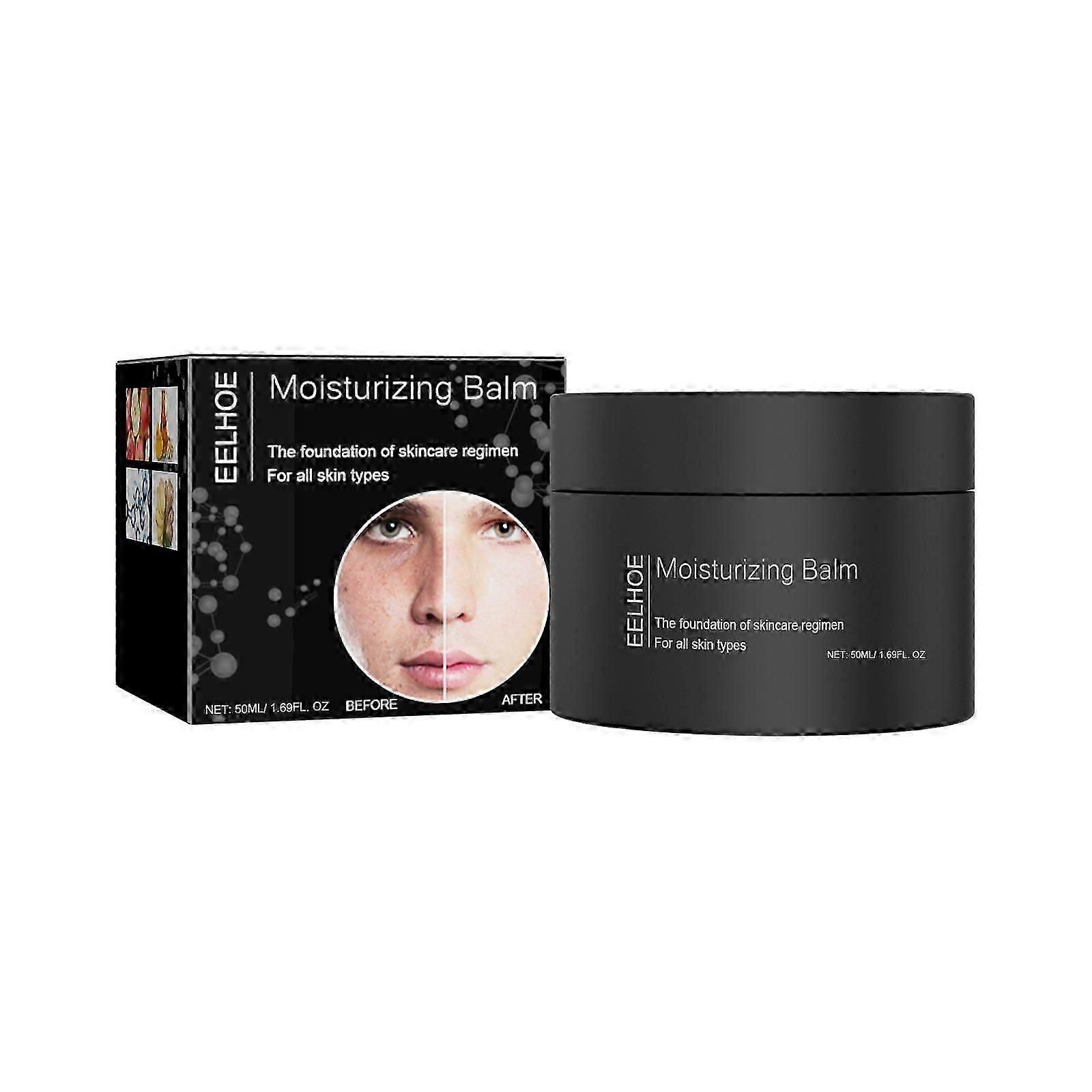 Men's Rejuvenating Moisturizer with Apple & Ginger Extracts  Deep Hydration, Anti-Aging, Soothes Redness & Inflammation, Fights Skin Sagging & Dryness