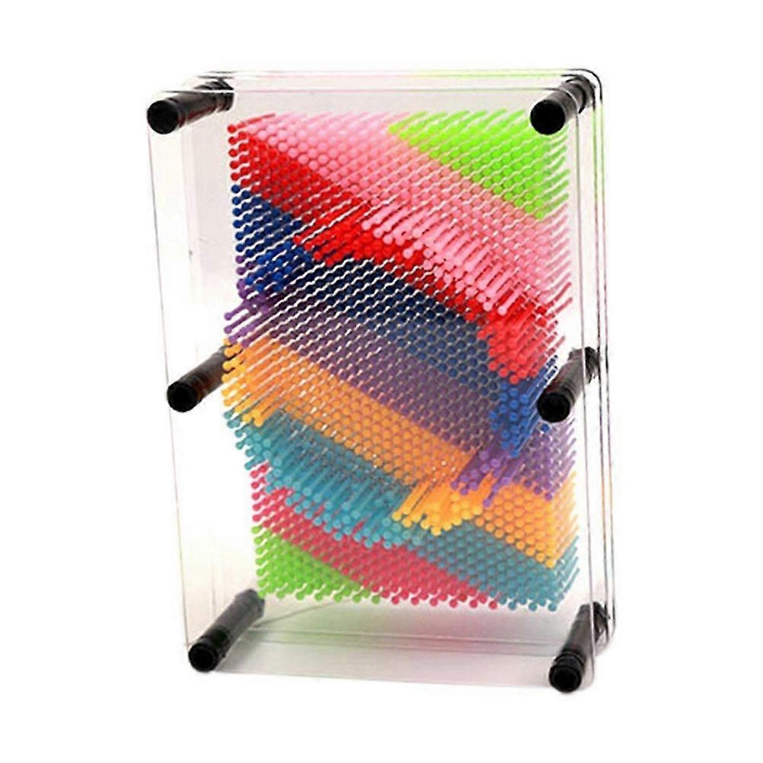 Rainbow Handprint Changeable Needle Painting Three-Dimensional Hand Model Clone Clone Hand Shape Model Children'S Toy B