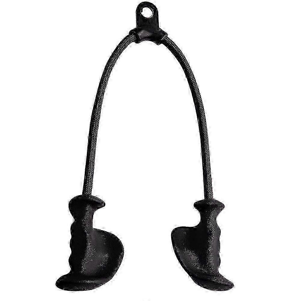 Εργονομικό Σχοινί Triceps Pull Down με Αντιολισθητική Λαβή από Φυσικό Καουτσούκ κατάλληλο για Περισσότερες Μυϊκές Ίνες-Γυμναστήριο