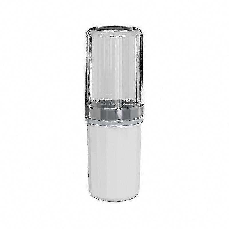 Dust-Proof Storage Toothbrush Cup Holder for Bathroom, White