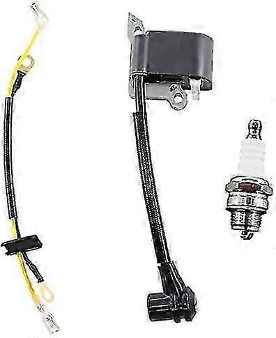 Ignition Coil Spark Plug For Jonsered 2036 2040 Cs2036 Cs2040 Cs2234 S Cs2238 S Gz380 Husqvarna 235 240 236 235e 236e 240 36 41 136 136le 120 Mark Ii