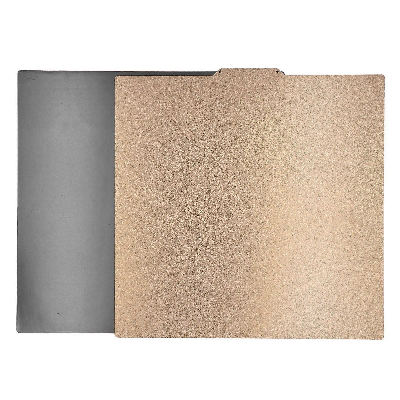 Doppelseitige strukturierte PEI-Bauplatte 377x370mm 3D-Druckerplattform mit Magnetfuß für Ender 5 Plus