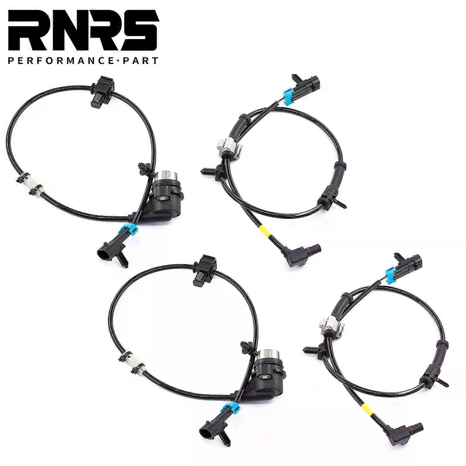 4PCS ABS Sensor For Front Rear Left or Right For CHEVROLET EXPRESS GMC SAVANA 1500 2008-2012 Reference Number 15112379 22865720
