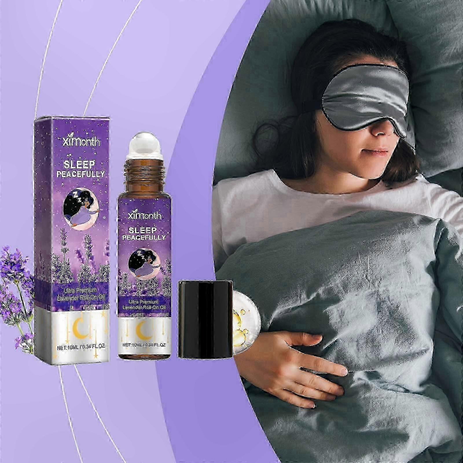 Nighttime Relaxation Oil Blend for Calm and Restful Sleep - Pre-Diluted Soothing Roll-On Solution