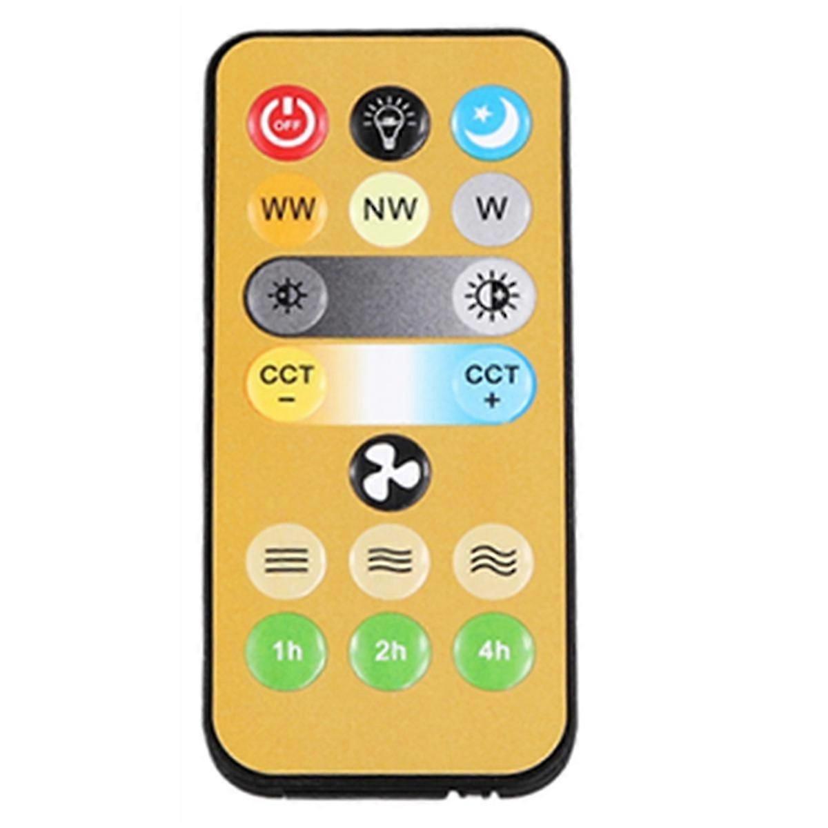 Wireless Switches 3-Speed Timing Remote Control for E27 Ceiling Fan Light 1-4h Timing Remote Control