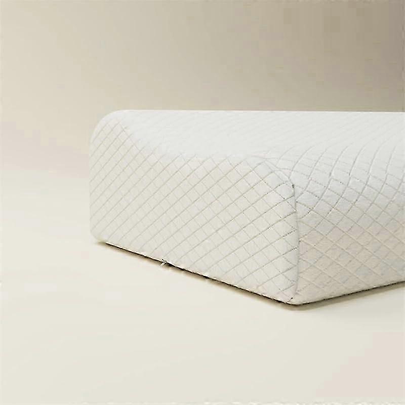 Hisleep Premium Dream Cushion 55x35x11/9 cm, Comcompatible withtable Memory Foam Pillow, Ergonomic Sleep Support, Soft Cover