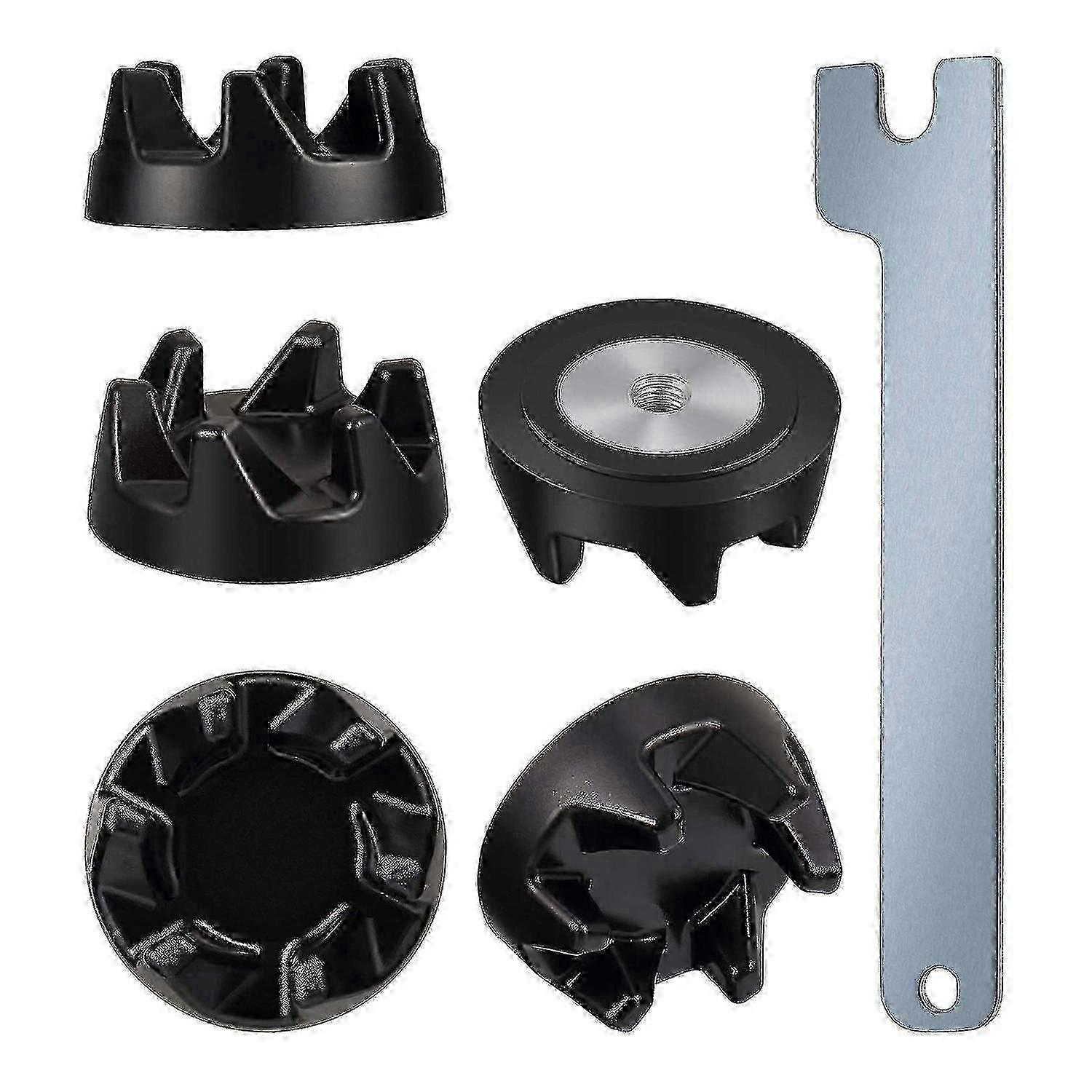 6 Packs 9704230 Blender Coupler Blender Accouplement Remplacement Pièces Avec 1 Clé Compatible Compatible Kitchen Aid WP9704230VP WP9704230 Wigslar