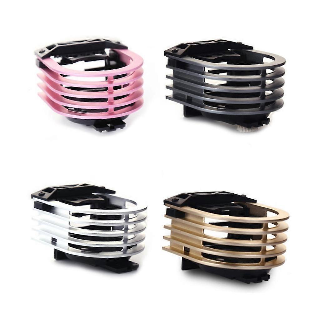 Auto Car Air Vent Cup Holder Folding Stand for Car Owners Golden Portable Lightweight 1Pack