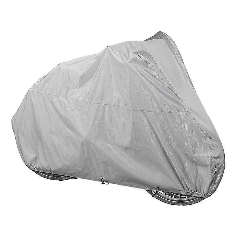 Bicycle Cover, Grey, Ripstop, Fits 2 Bikes