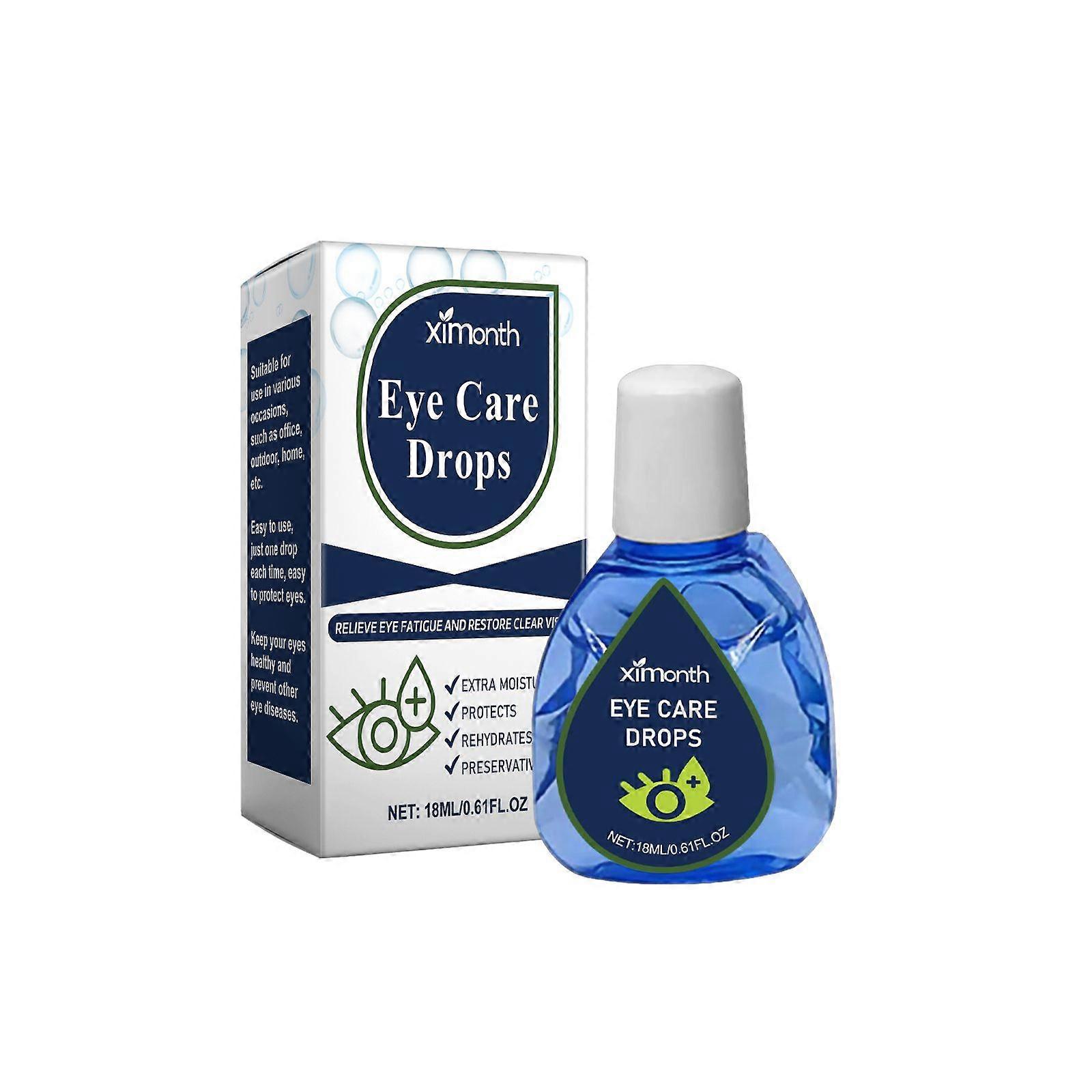 Ximonth Eye Care Drops Refreshing Moisturizing Eye Care Drops Keep Eyes Comfortable And Gentle