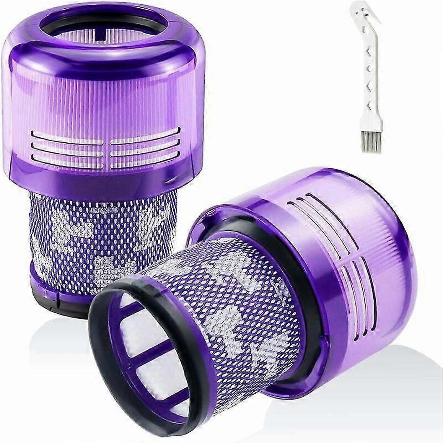2 Pack Filters for Dyson V11 Absolute Extra Pro, V11 Torque Drive Animal, V15 Detect Cordless Vacuum Cleaner SV14 SV17 SV22 Hepa Washable Replacement