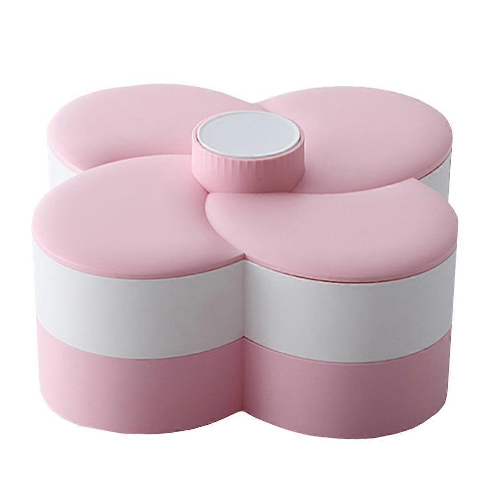 Candy Box Petal Shaped Compartments for Storing 1Pcs Pink