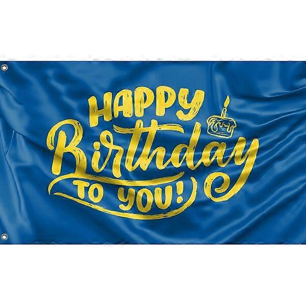 Joyeux anniversaire à vous Drapeau Bleu FG1338