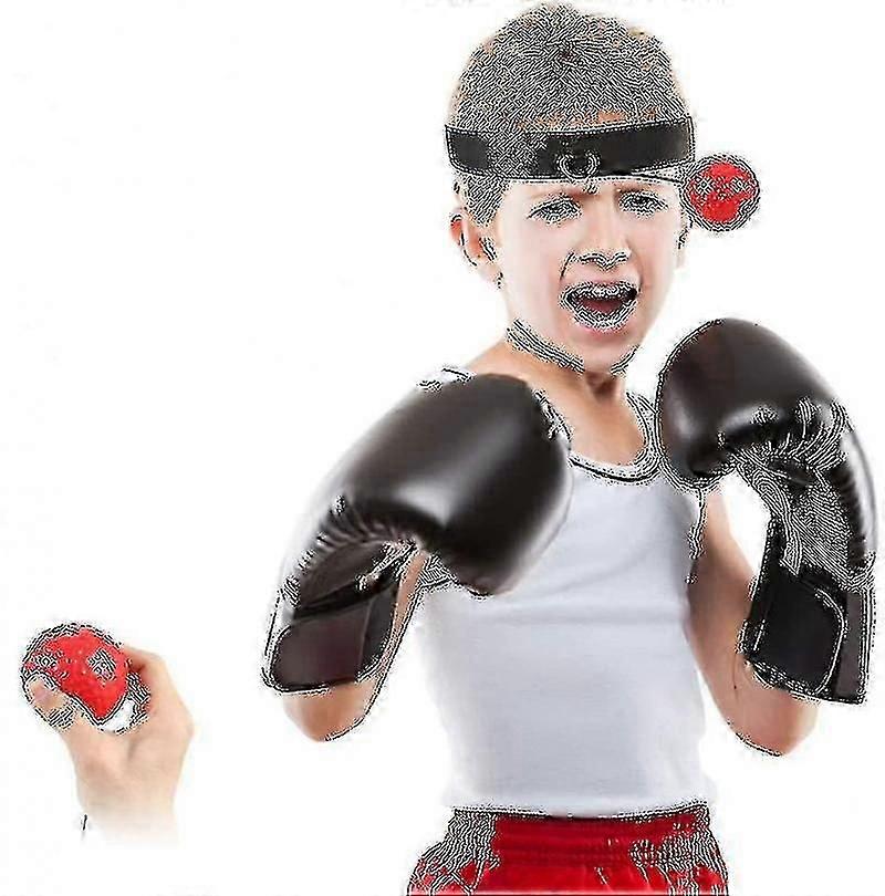 Adjustable Headband Boxing Reflex Ball for Improved Punching Speed and Coordination Training