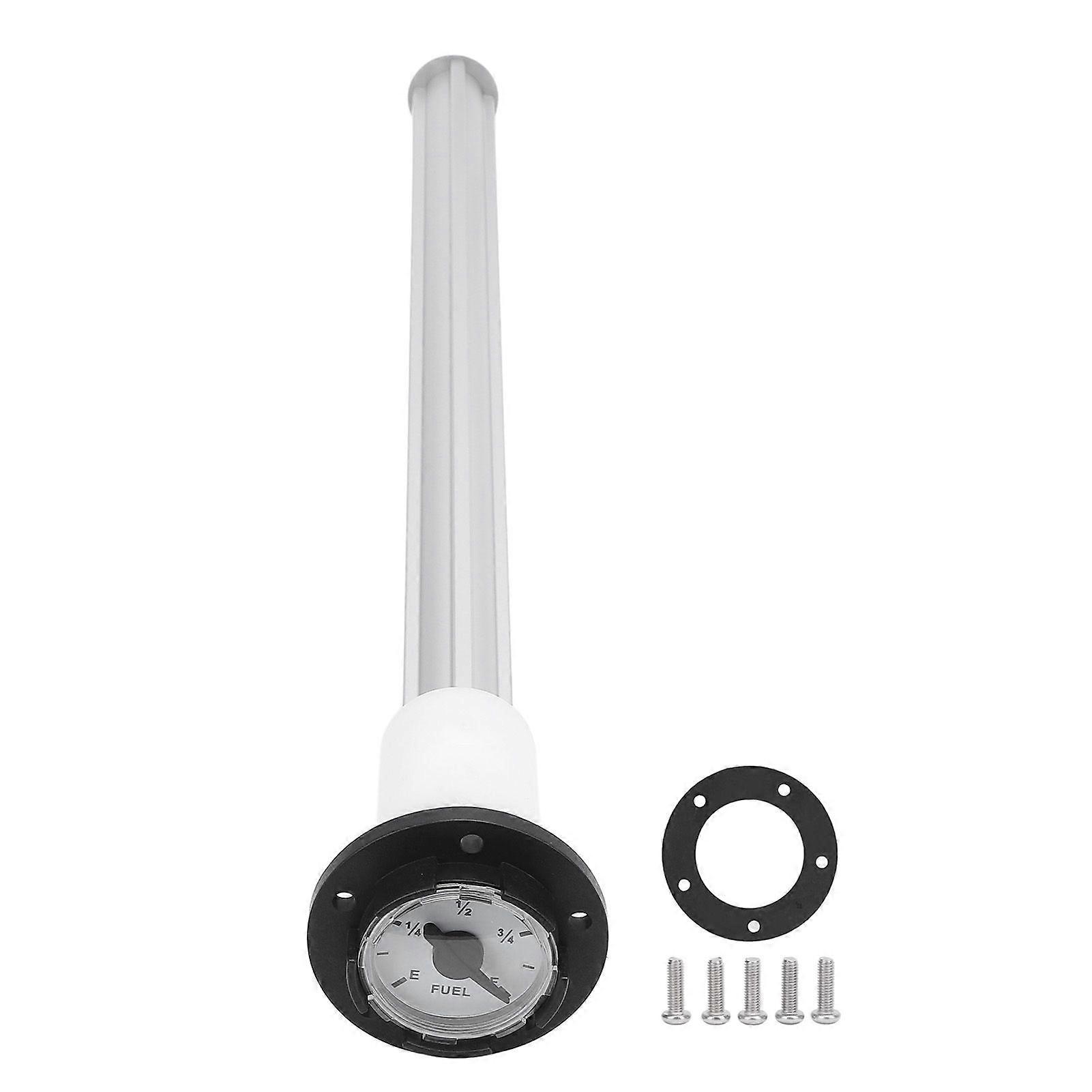 Gas Gauge Cap High Accuracy Temperature Resistant Sealed Mechanical Fuel Cap Meter with Float for Yachts Cars Trucks ATVs 450mm