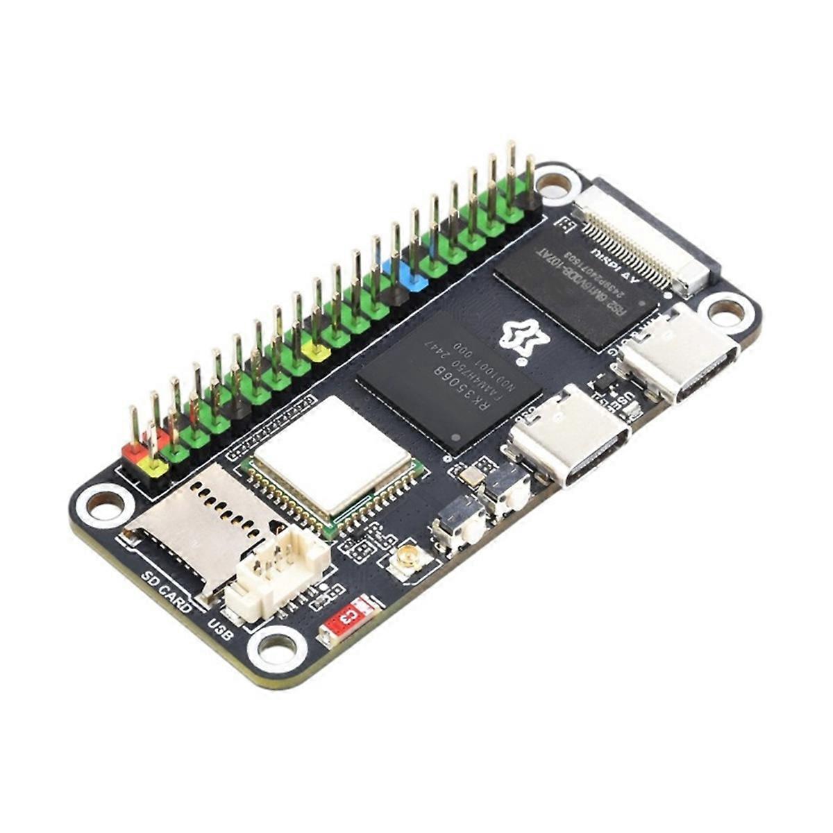 Zero W Mini Linux Development Board Based on RK3506B Chip, Integrated with Triple-Core Arm -A7