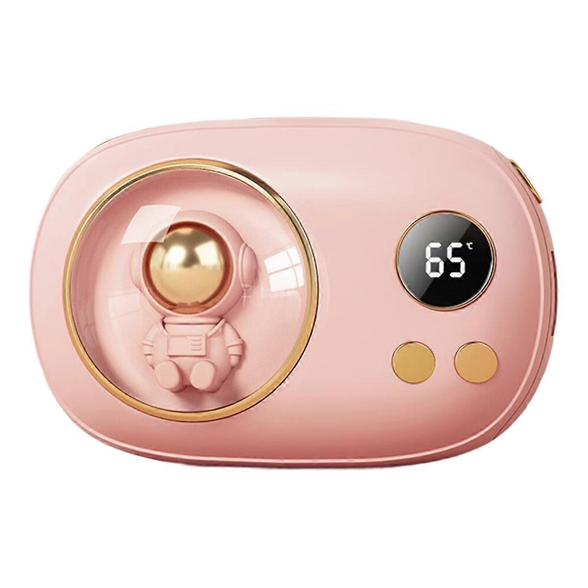 Mini Astronaut Digital Display Hand Warmer 5200 MAh Hand Warmer 2-in-1 Hand Warmer Charging