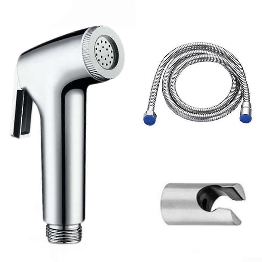 Hygienic Bidet Spray Shower Kit ABS Material Press Type Spray