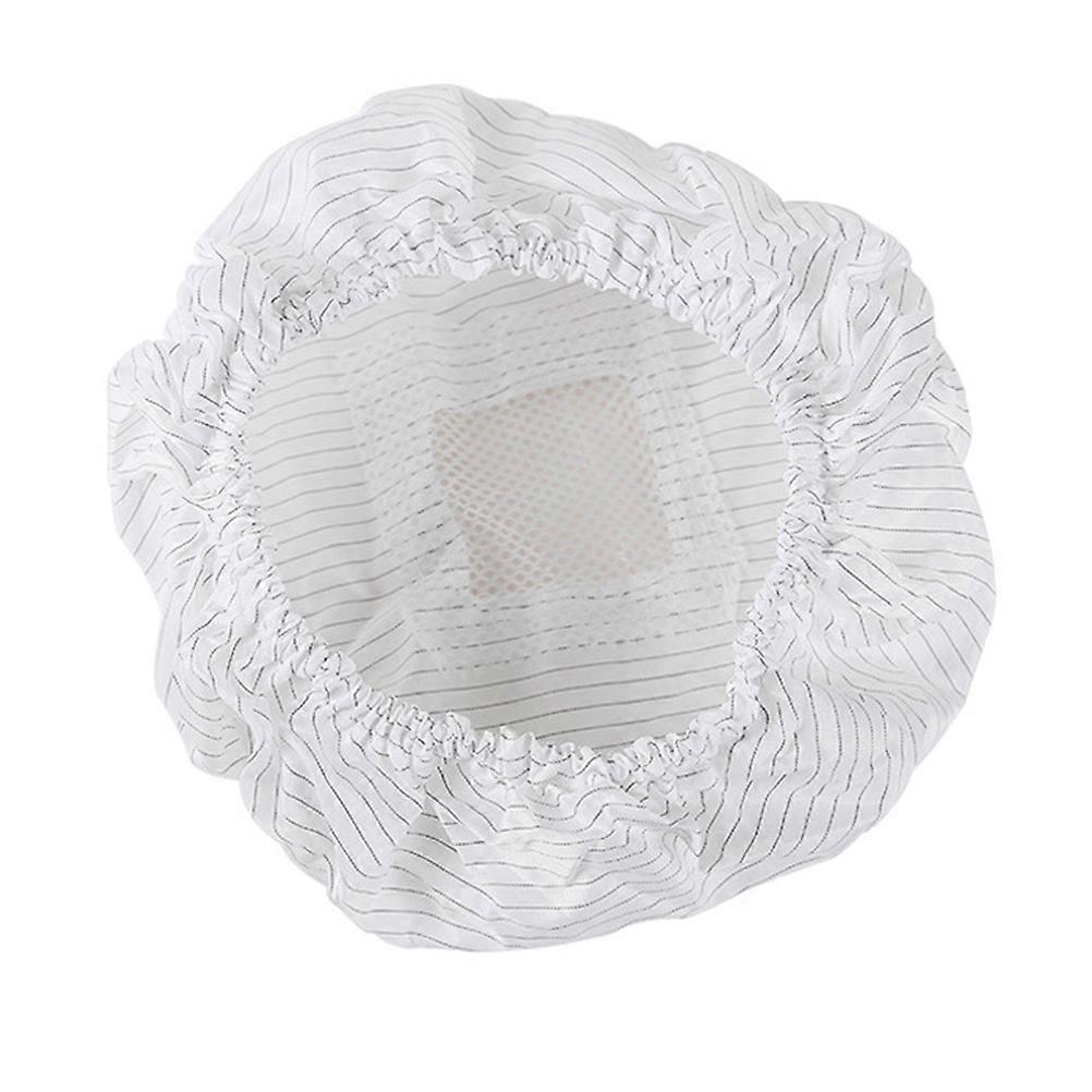 Breathable Protective Hat Work Cap for Protection Use 12Pcs White Polyester