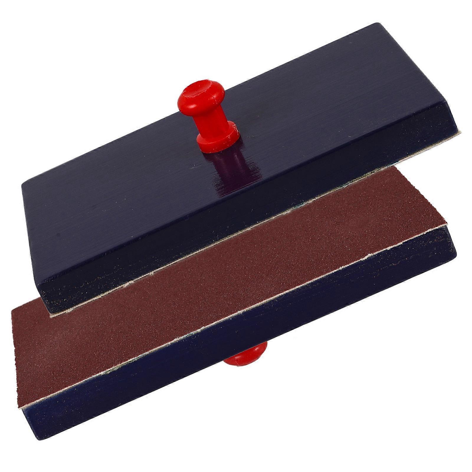 Dark Blue Wooden Castanet Instrument for Kids Rhythm 5Pairs Set