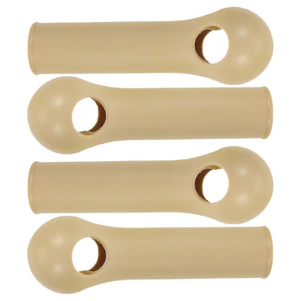 Replacement Broom End Cap for Heavy-Duty Handle Grip 12Pcs Pack