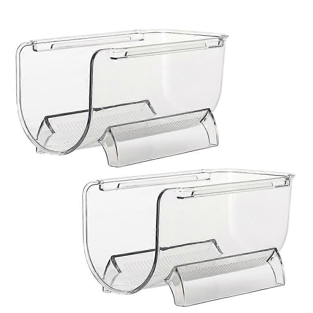 Multi-Function Holder Stackable Racks Drawer Style Storage Holder 20.7X11.5X10.6CM 2Pcs