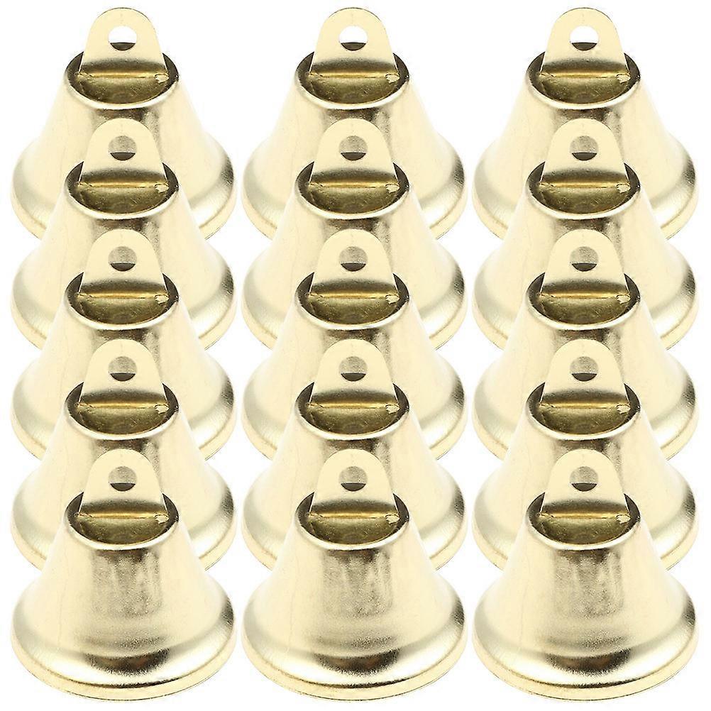 Christmas Bells Ornaments For Christmas Tree DIY Projects Wall Decor 1.49X1.49X0.94In Visual Enjoyment 150Pcs