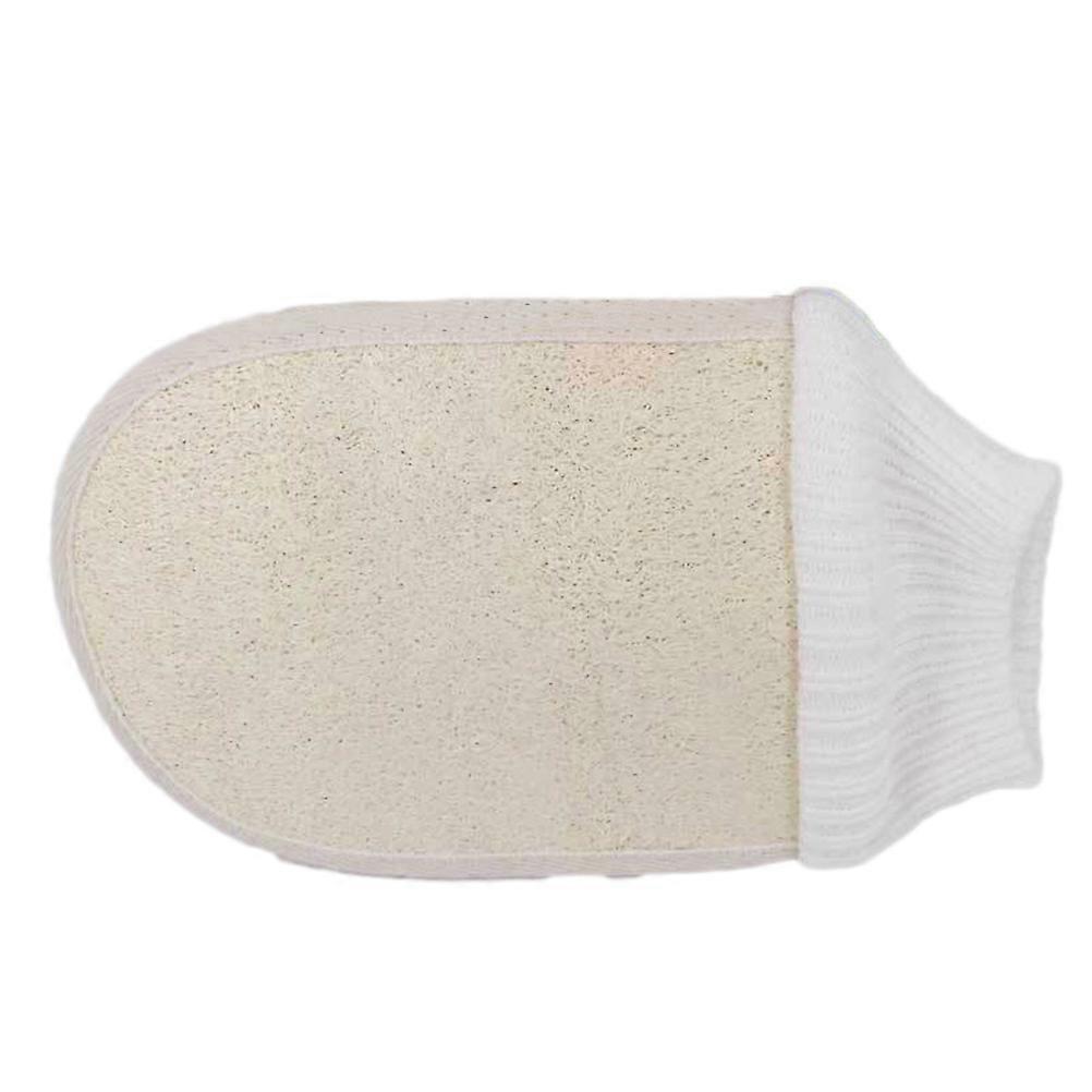 Loofah Sponge Pads Natural Bath Exfoliating Ivory 2Pcs for Deep Cleansing
