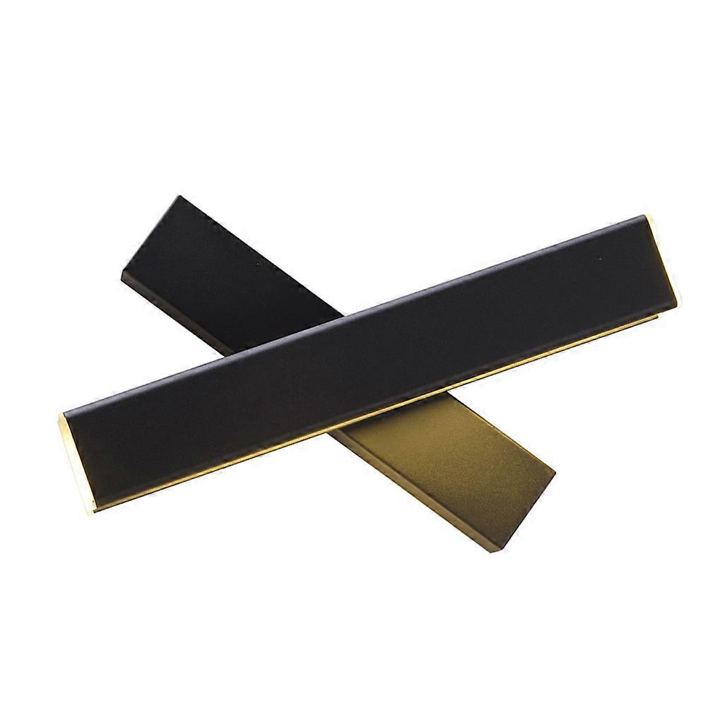 Wall Light 2Pcs Modern Style Rotating Black Lamp For Home Decoration Hallway Lighting 34X9X9CM