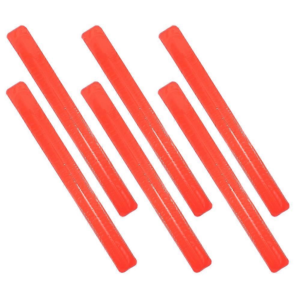 High Visibility Reflector Slap Bracelets for Jogging 24Pcs Safety Bands