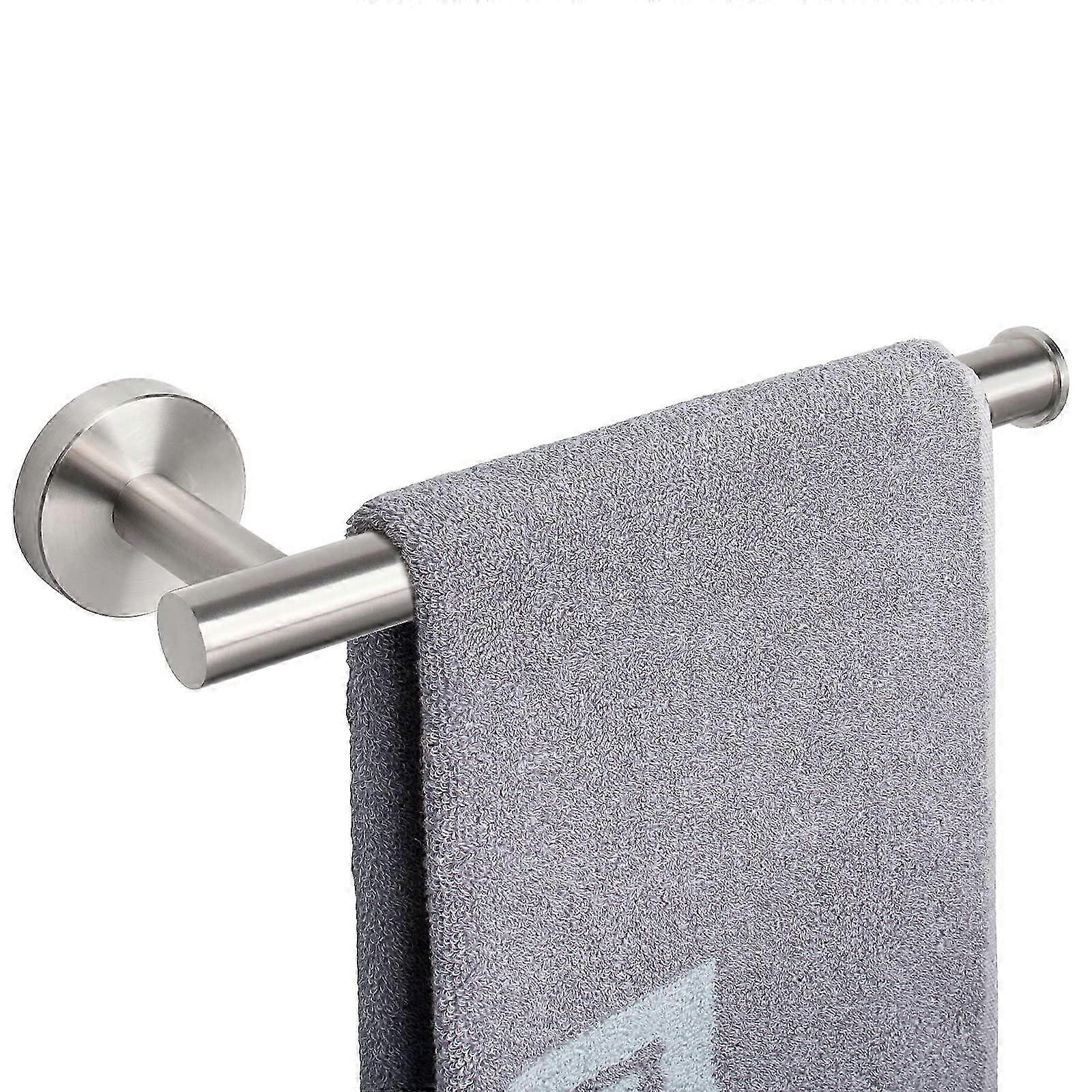 2026 Stainless Towel Holder 9-Inch | Wall-Mounted Rustproof Bathroom Rack