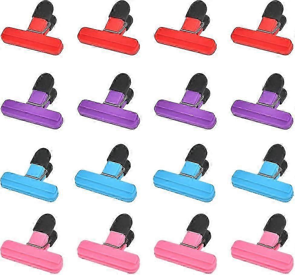 16pcs Sac Clips Alimentaire Seal Clips Heavy Duty Cuisine Clip Clips-WG