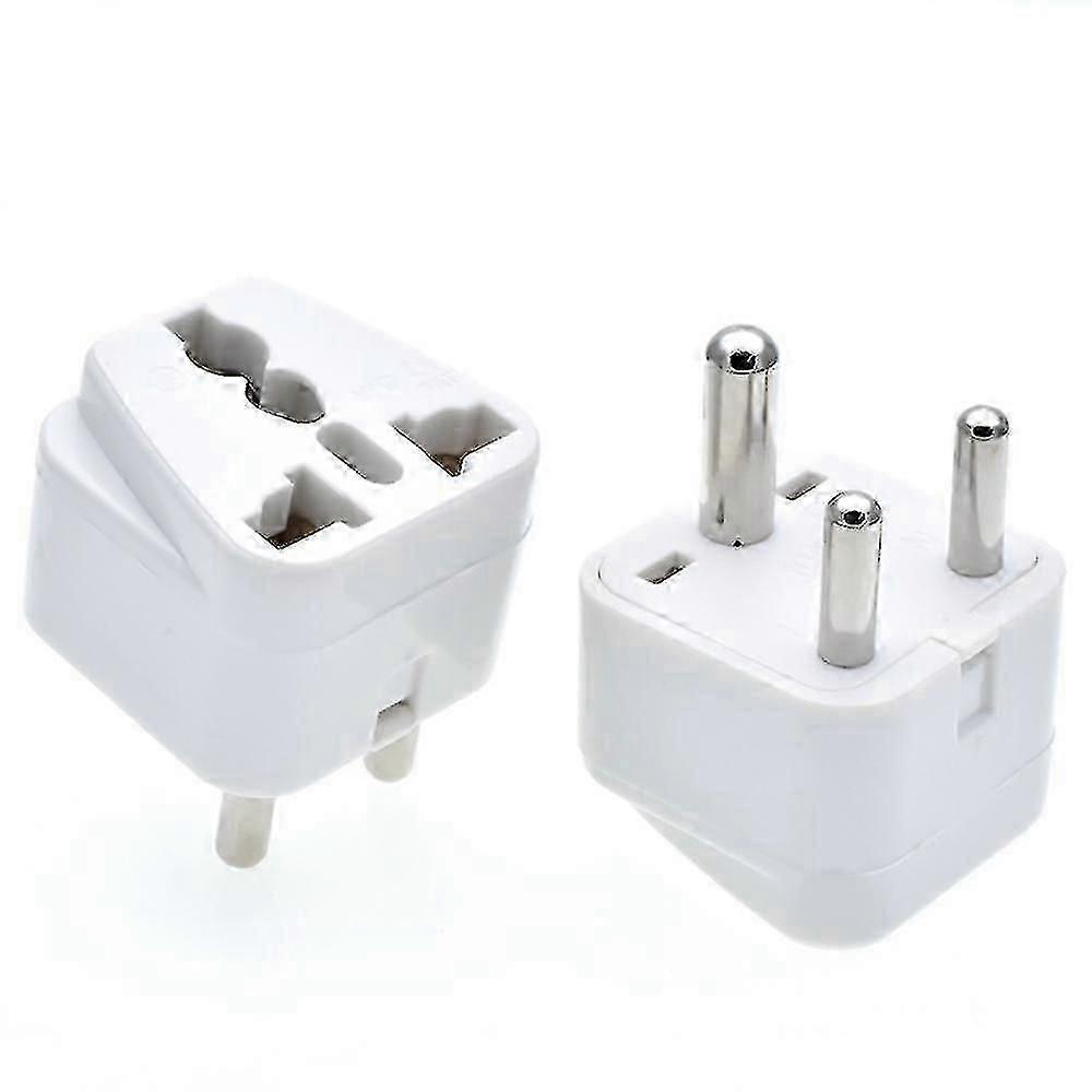 South Africa/India plug adapter, made of ABS material, compact, lightweight and easy to use