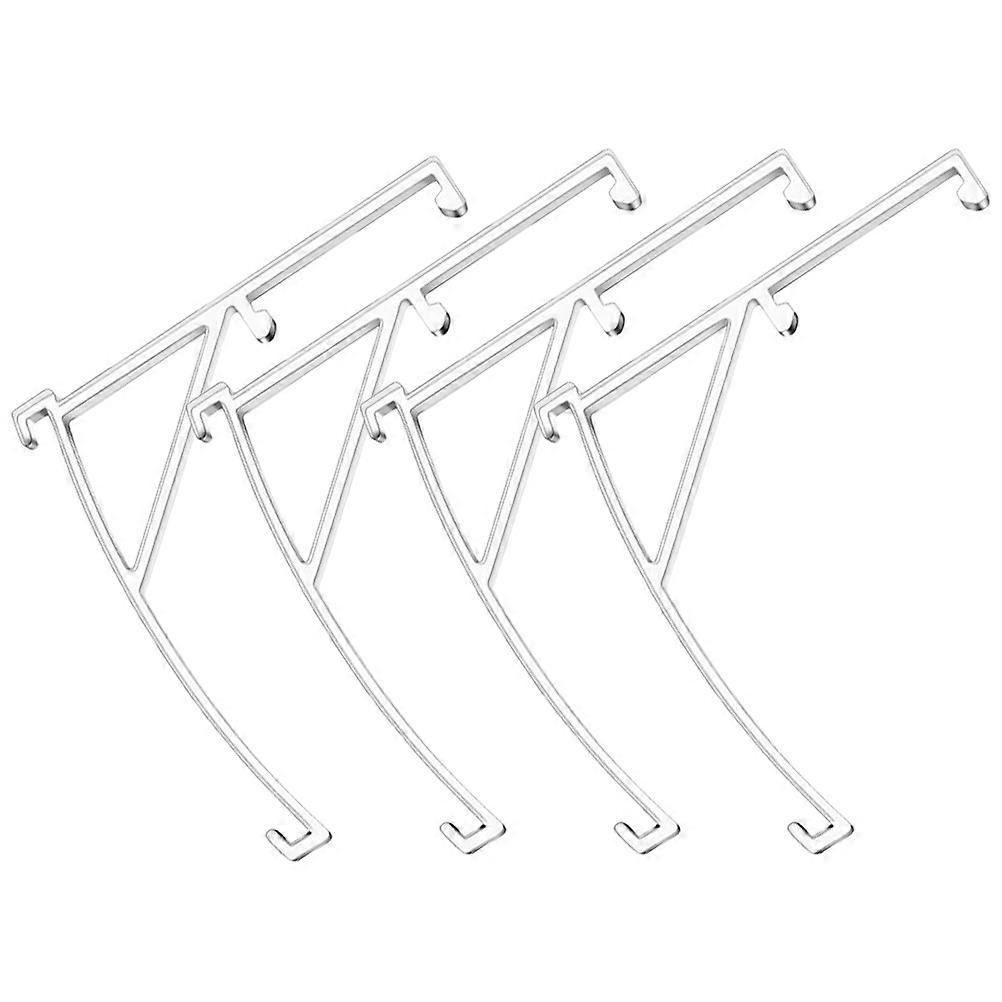 Blind Clamps Valance Clips Transparent Minimalist Style Hold Steady 4Set