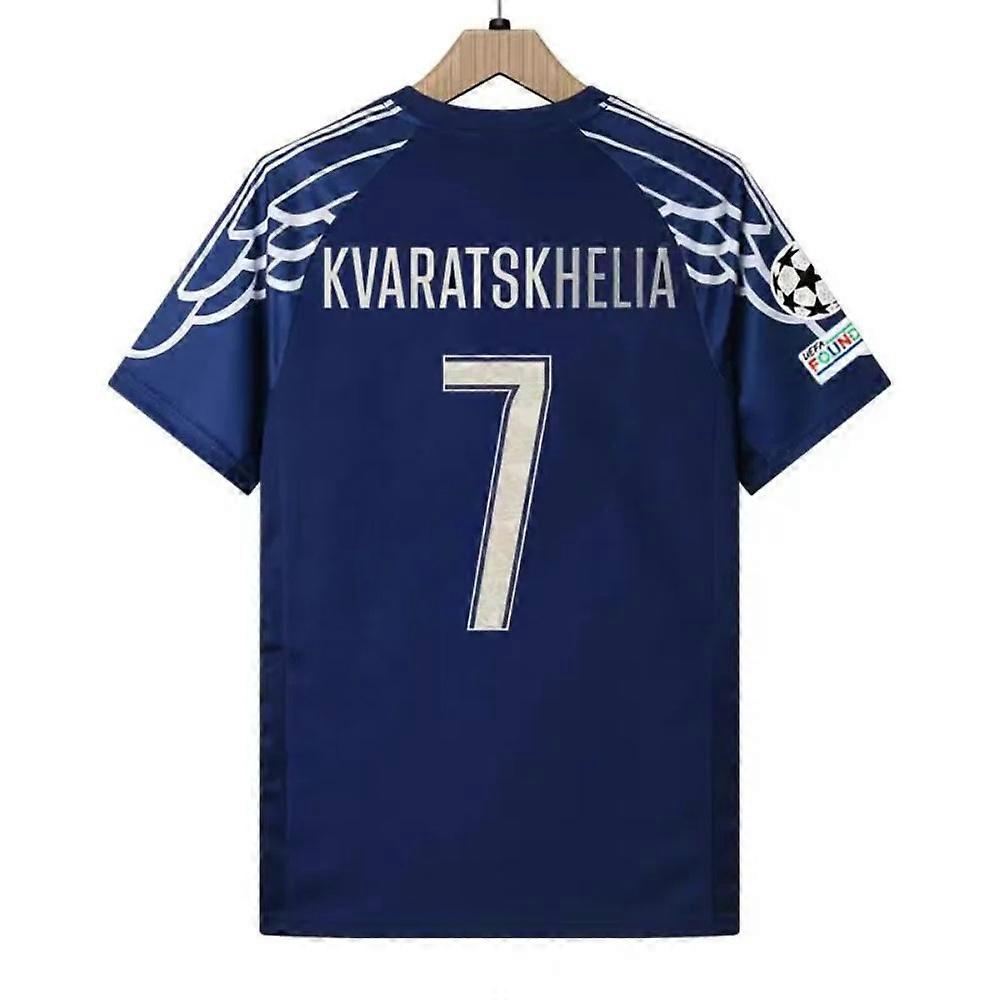 Champion Paris Dembele Doue 3D Print Sport Quick-dry Breathable Men T-shirt Football Jersey Parent-child Short Sleeve Adult Top