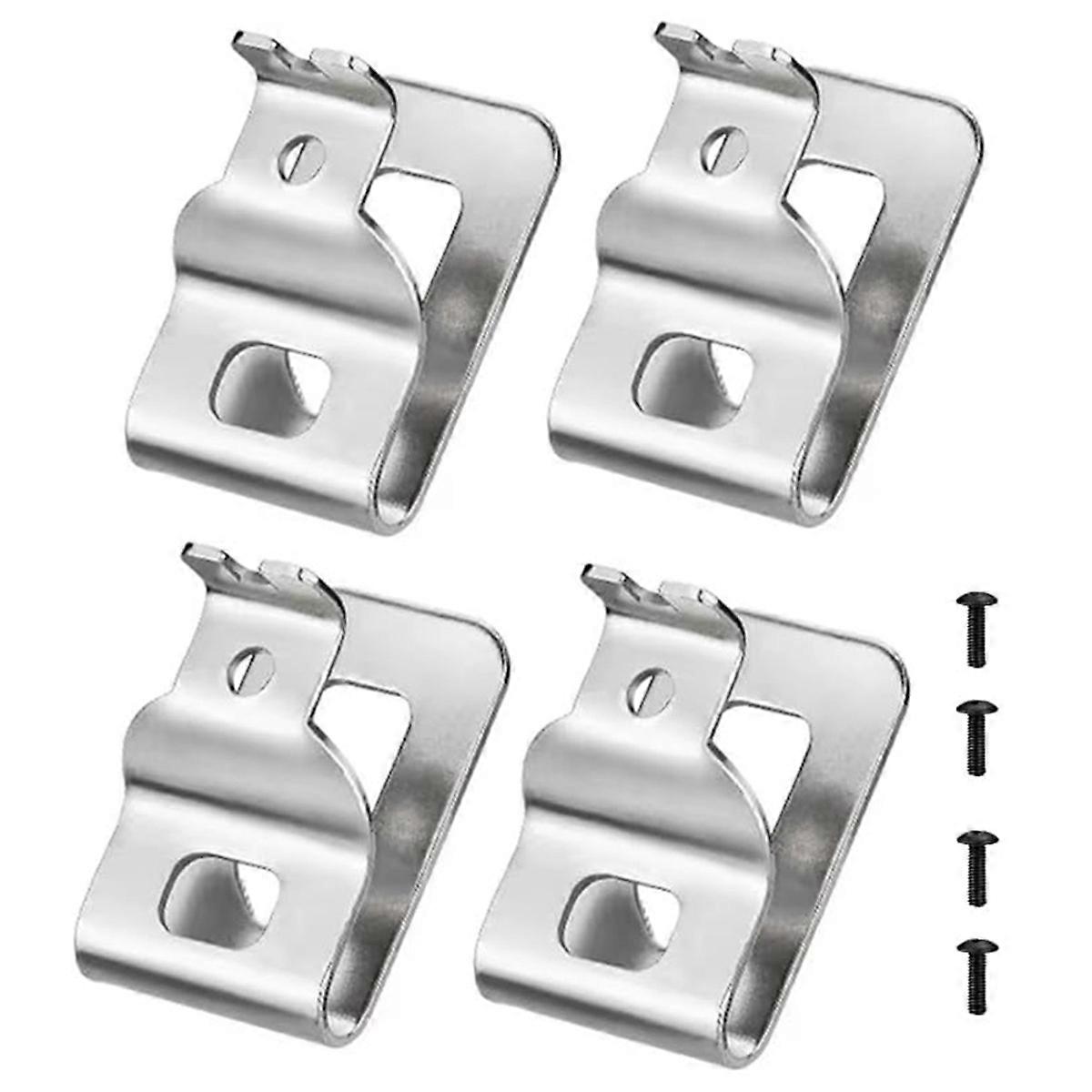Belt Clips, 4Pcs Drill Tool Clips Hook Kit with Screws
