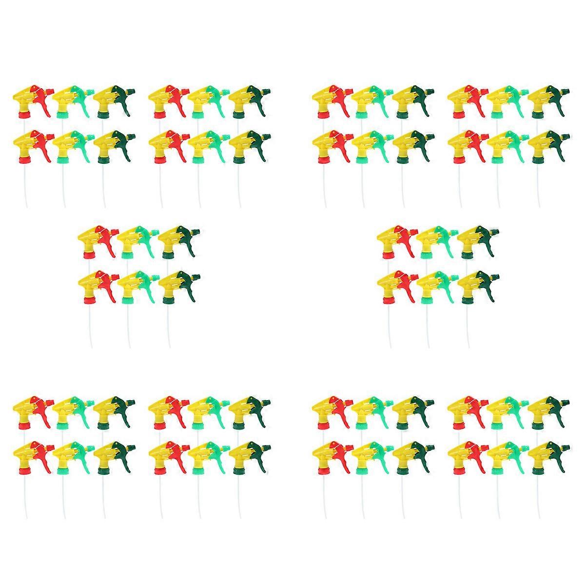 6 Pcs Heavy Duty Chemical Trigger Bottle Nozzle Head