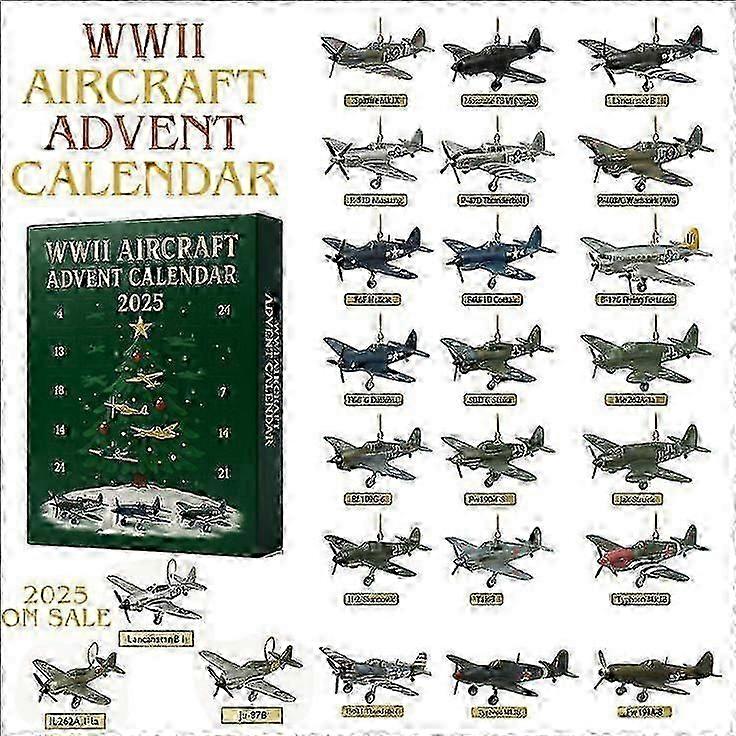 2025 Christmas Advent Calendar Decor Acrylic Non-3D FULL STYLE