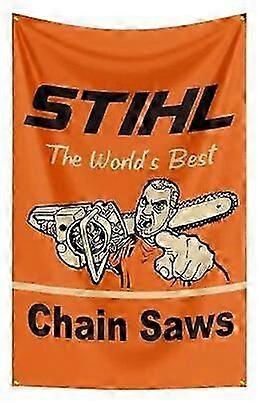 FLAGDOM 90X150CM 3X5FT Stihl Flag Polyester Printed Tool Banner For Decor_i*