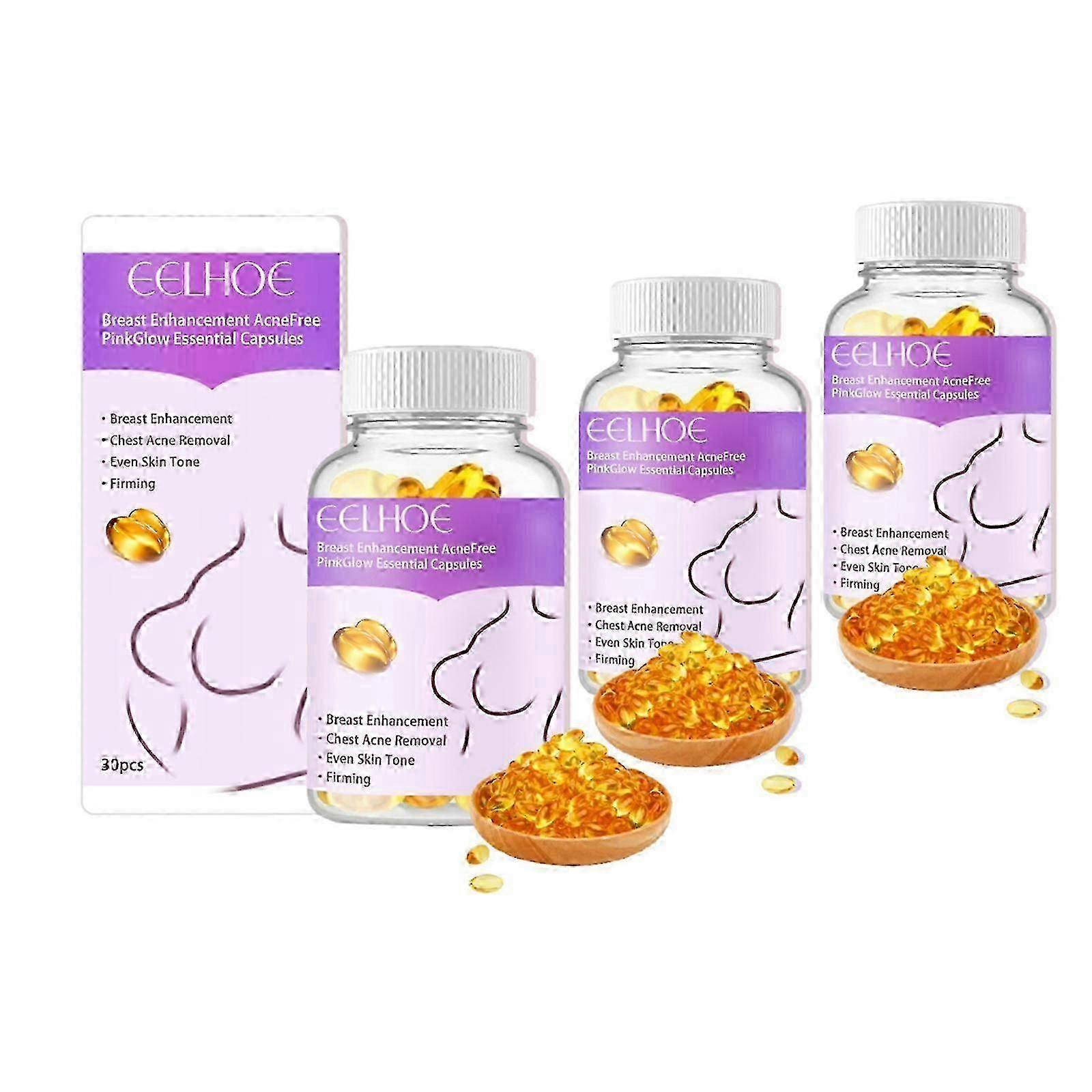 1-3x تكبير الثدي جوهر كبسولة رفع شد المضادة للترهل