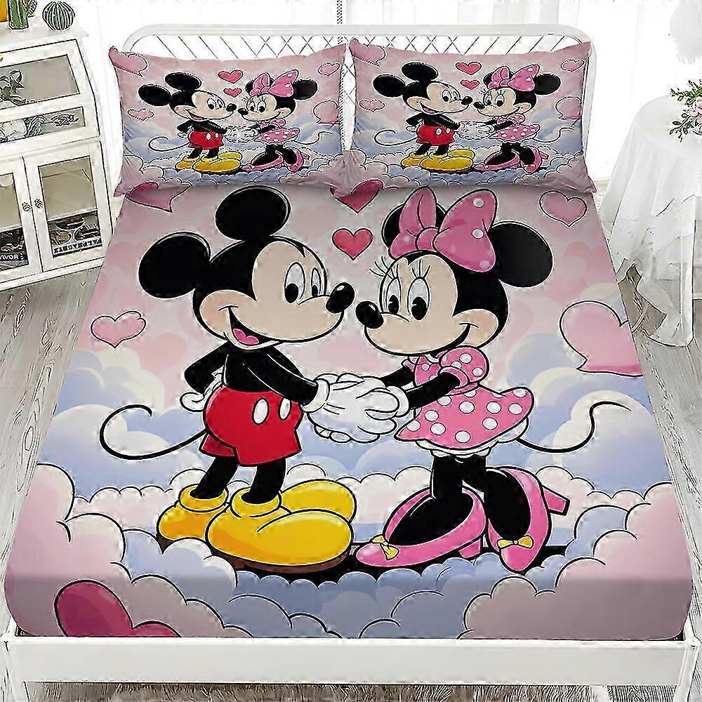 Mickey Mouse Fitted Sheet Set 26s