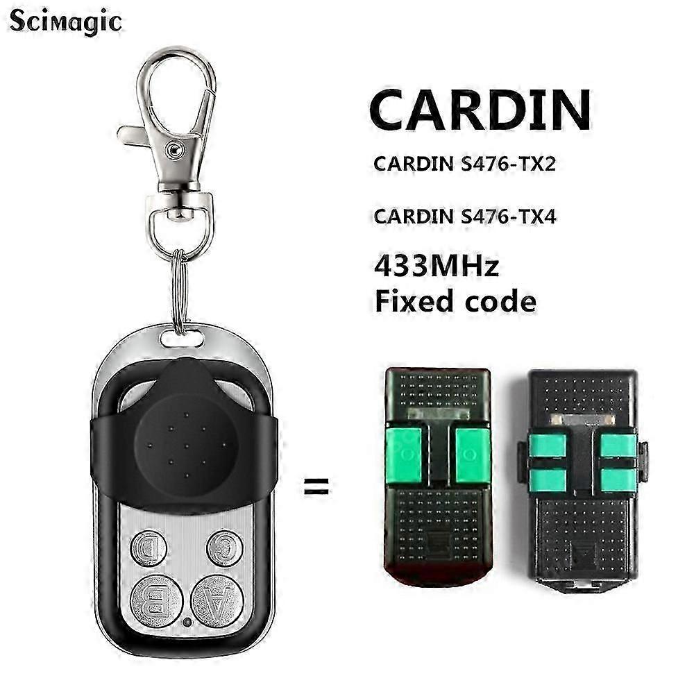CARDIN S449 QZ2 QZ4 Garage Remote Control Rolling Code 433mhz & SMG-002 For CARDIN S476 TX2 TX4 Cardin Door Opener S486 S437