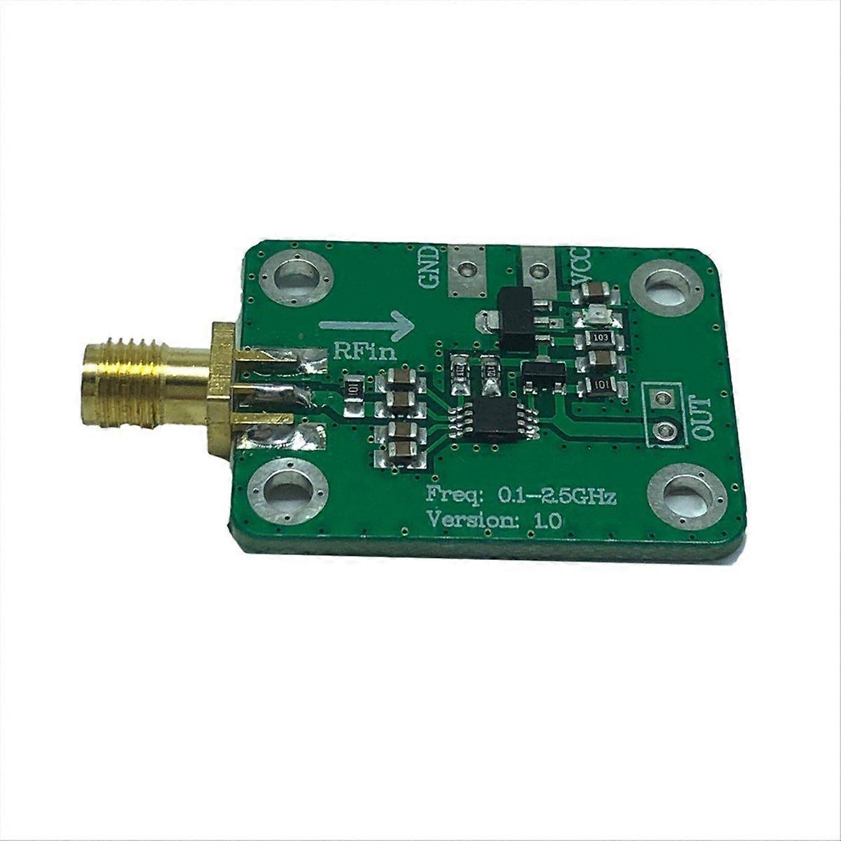 AD8313 Power Meter Logarithmic Detector 0.1-2.5 GHz Detector Board Variable Gain Amplifier for Wire